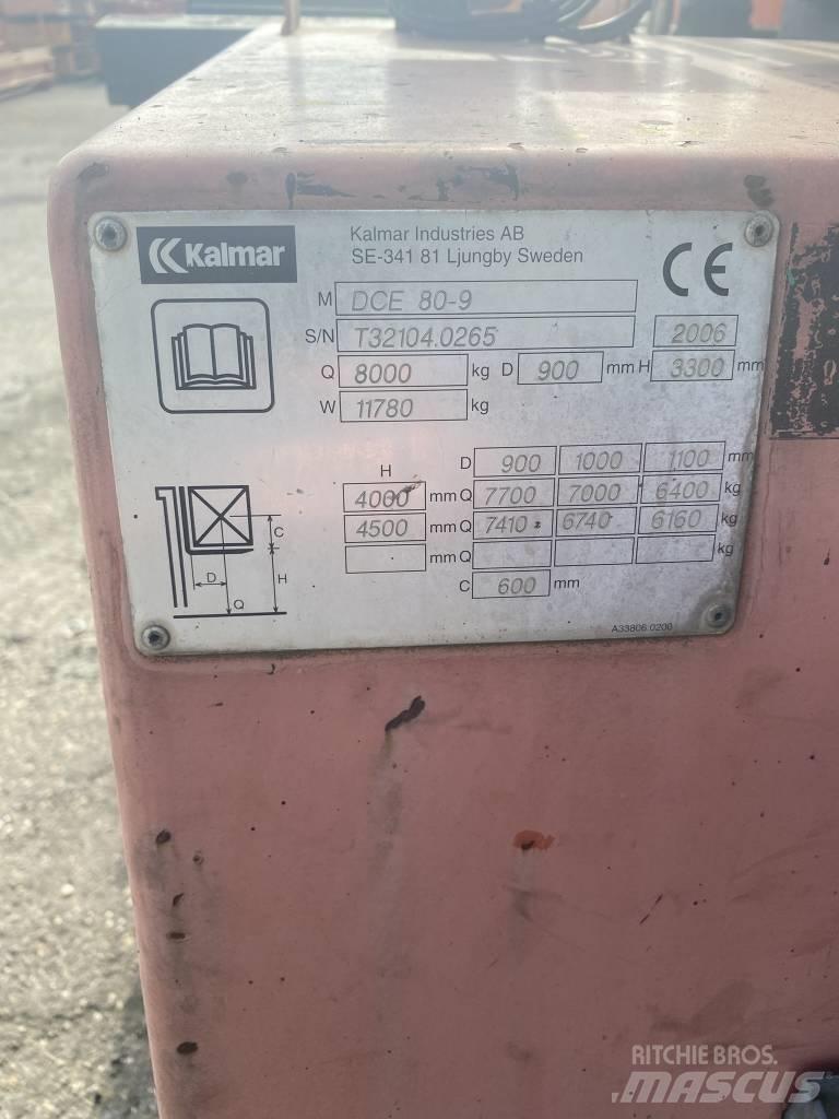 Kalmar DCE-80-9 Πετρελαιοκίνητα Κλαρκ