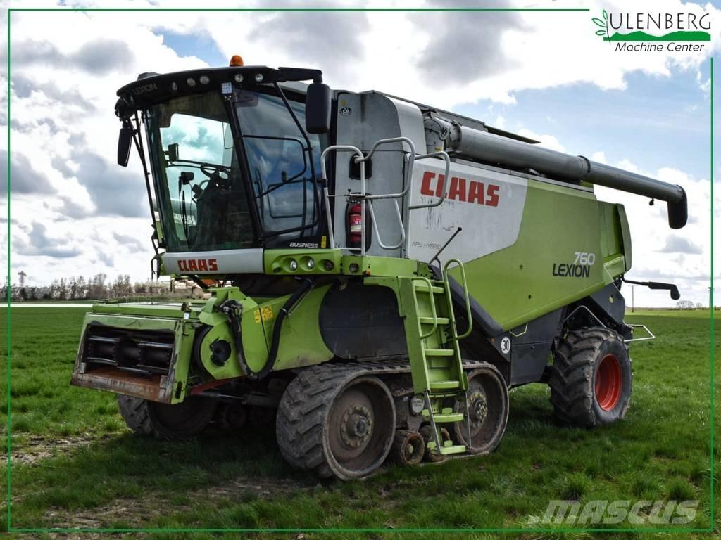 CLAAS Lexion 760 TT Θεριζοαλωνιστικές μηχανές