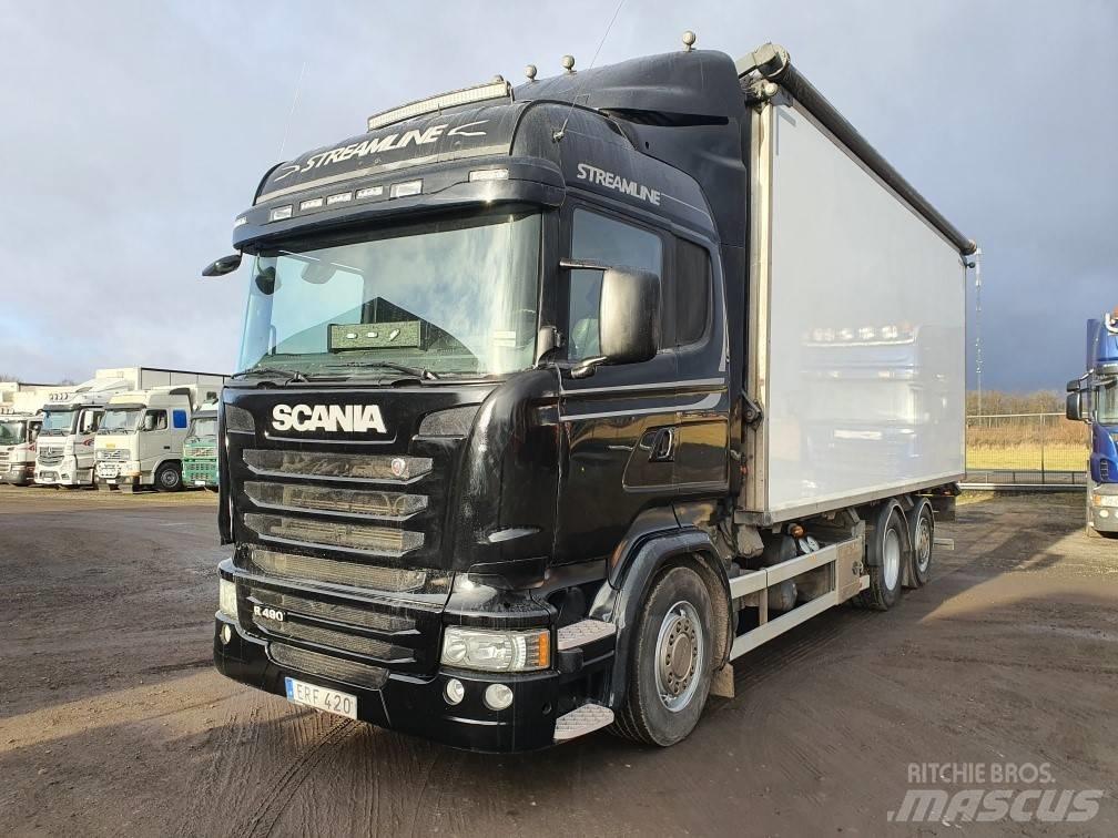 Scania R 490 Φορτηγά θρυμματισένου ξύλου