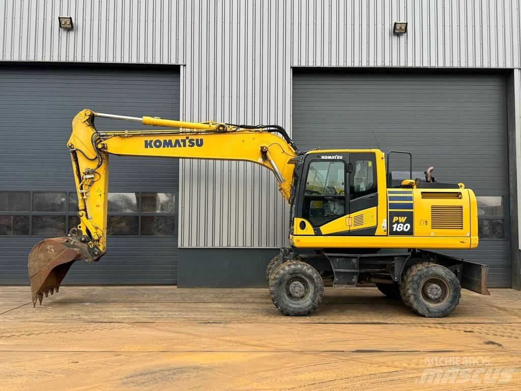 Komatsu PW180-11 Εκσκαφείς με τροχούς - λάστιχα