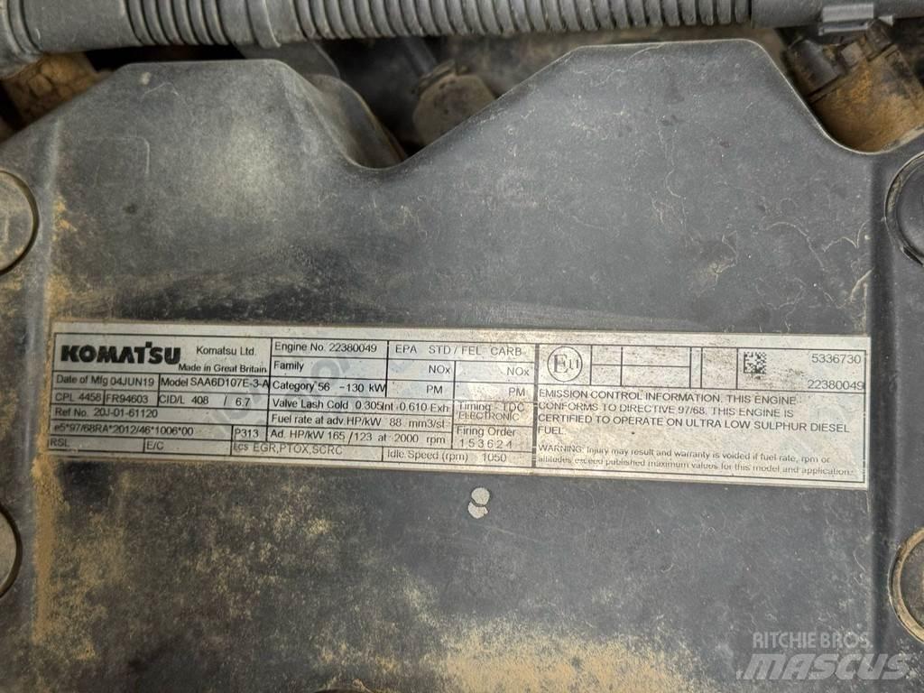 Komatsu PW180-11 Εκσκαφείς με τροχούς - λάστιχα