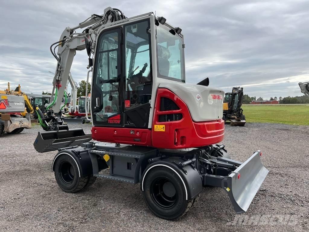 Takeuchi TB 370 W Εκσκαφείς με τροχούς - λάστιχα