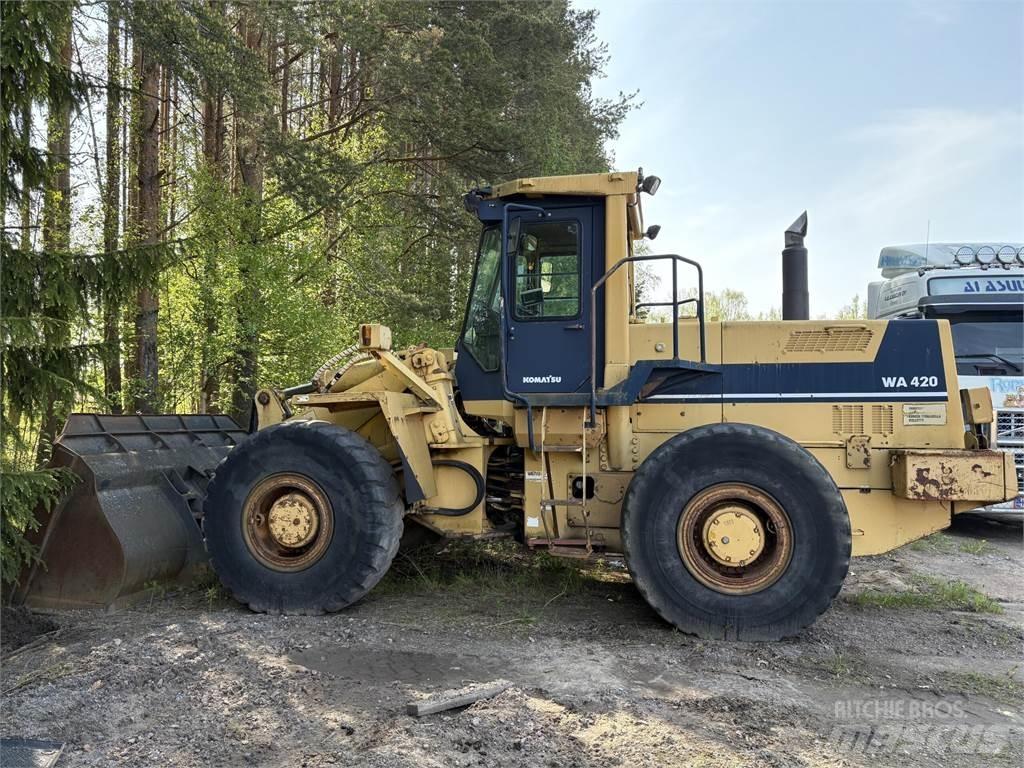 Komatsu WA420-1 Φορτωτές με λάστιχα (Τροχοφόροι)