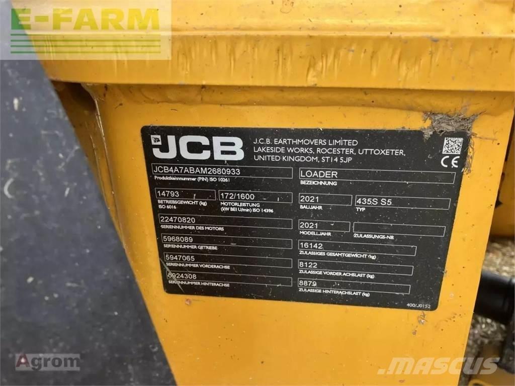 JCB 435 s agri Εκσκαφάκι (διαβολάκι) < 7t
