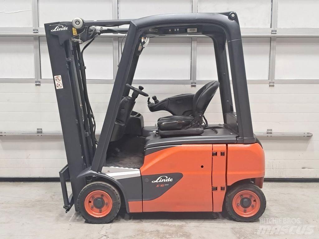 Linde E16P-02 Ηλεκτρικά περονοφόρα ανυψωτικά κλαρκ