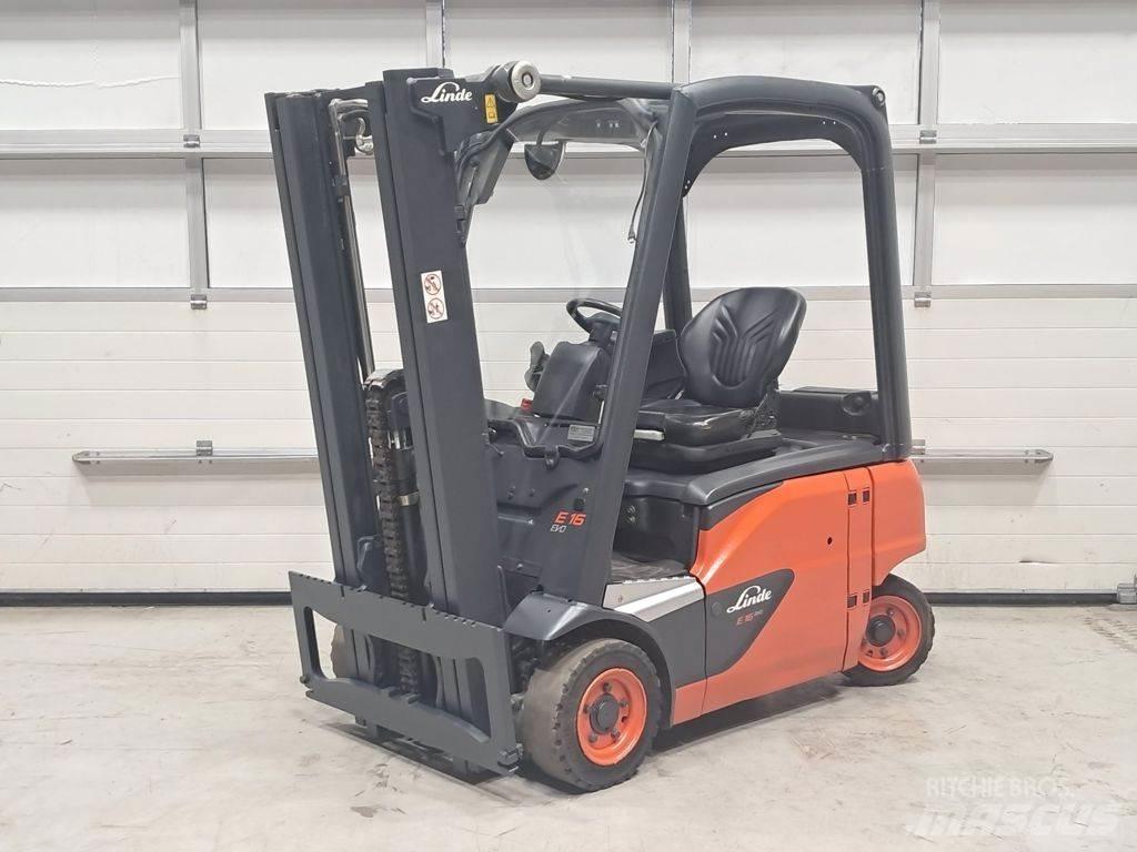 Linde E16P-02 Ηλεκτρικά περονοφόρα ανυψωτικά κλαρκ