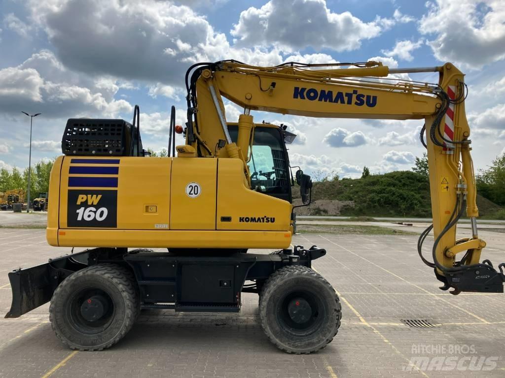 Komatsu PW 160-11 E0 Εκσκαφείς με τροχούς - λάστιχα