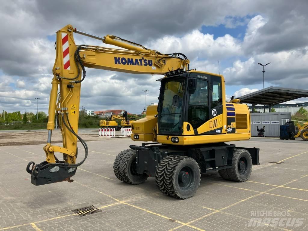 Komatsu PW 160-11 E0 Εκσκαφείς με τροχούς - λάστιχα