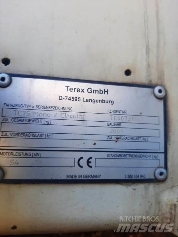 Terex TC75 Εκσκαφάκι (διαβολάκι) < 7t