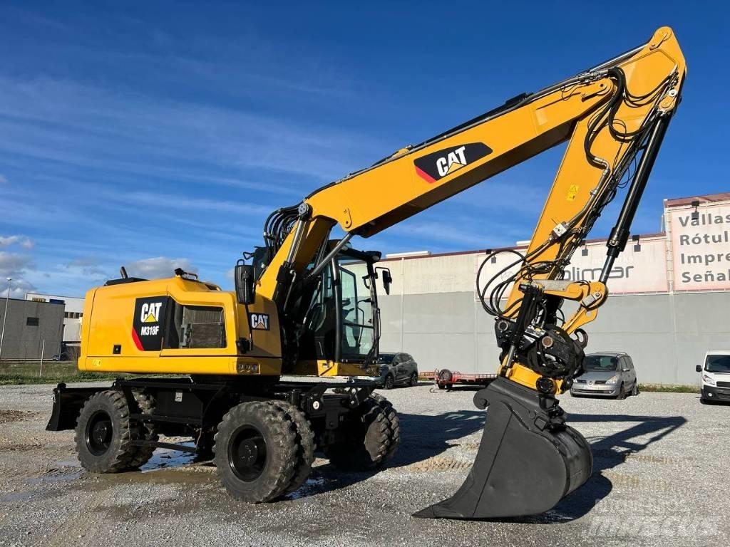 CAT M 318 F Εκσκαφείς με τροχούς - λάστιχα