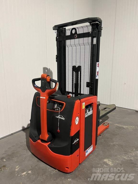 Linde L14 Παλετοφόρα πεζού χειριστή με ιστό