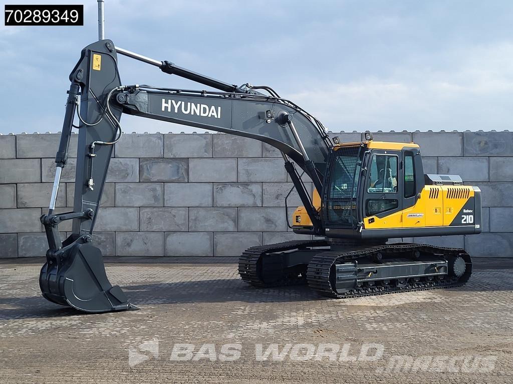 Hyundai R210 Εκσκαφείς με ερπύστριες