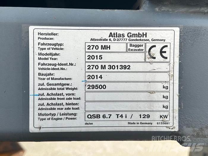 Atlas 270MH Βιομηχανικά μηχανήματα διαχείρισης αποβλήτων