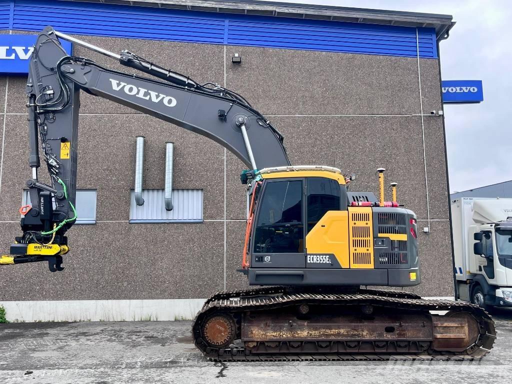 Volvo ECR 355 E Εκσκαφείς με ερπύστριες