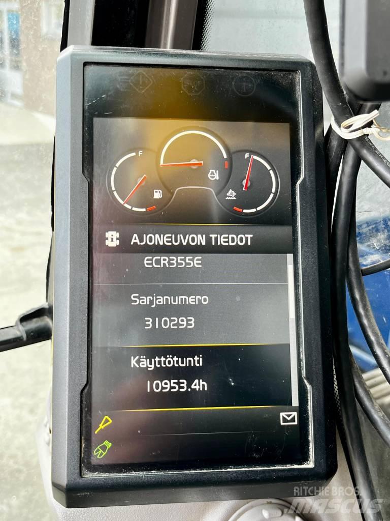 Volvo ECR 355 E Εκσκαφείς με ερπύστριες