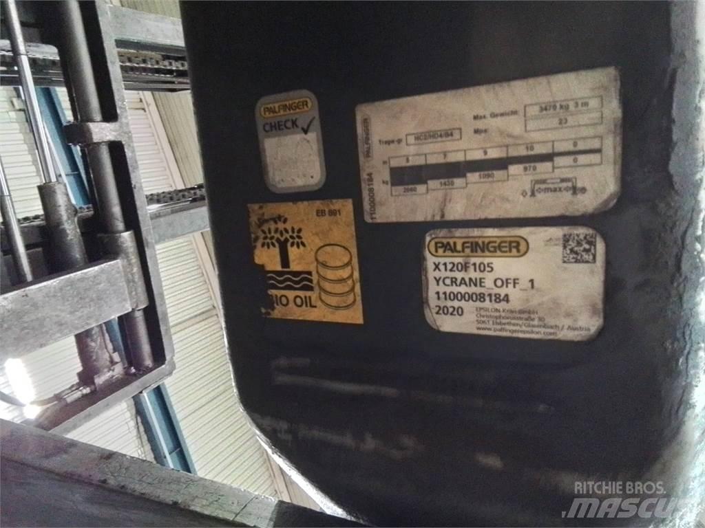 Palfinger X120f105 Γερανοί προωθητικοί