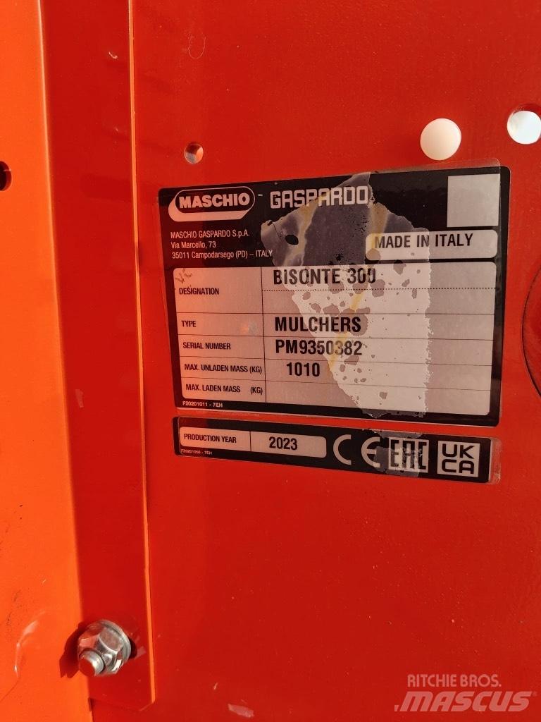 Maschio Bisonte 300 Χορτοκοπτικά και κορυφολόγοι βοσκοτόπων