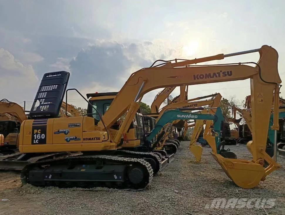 Komatsu PC 160 LC Εκσκαφείς με ερπύστριες