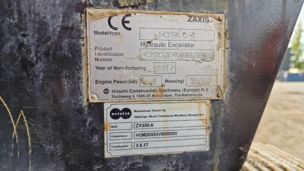Hitachi ZX 350 LC-6 Εκσκαφείς με ερπύστριες