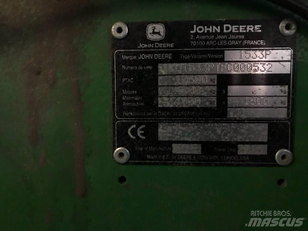 John Deere L 1533P Πρέσες τετράγωνων δεμάτων