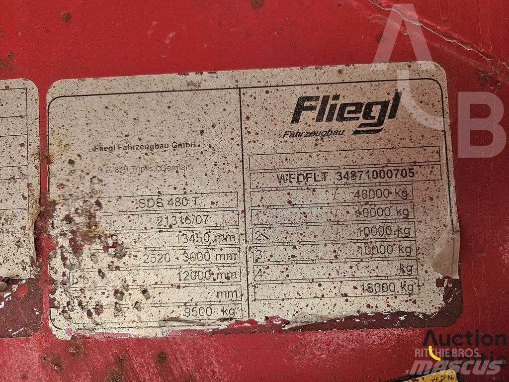 Fliegl SDS 480 T Ημιρυμούλκες Κουρτίνα