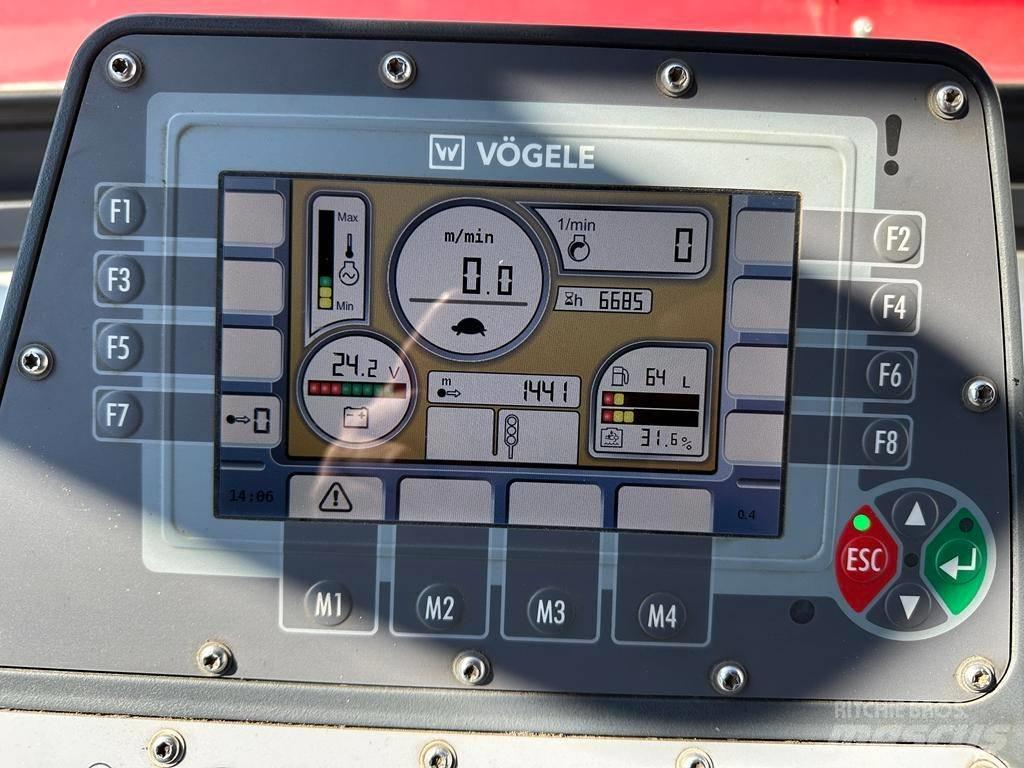 Vögele Super 1800-3i Επίστρωση ασφάλτου