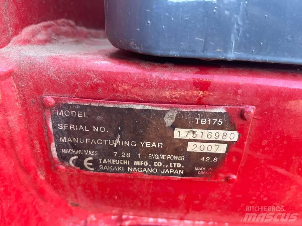 Takeuchi TB 175 Μίνι εκσκαφείς 7t - 12t