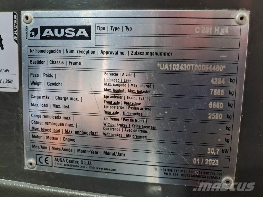 Ausa C251 HX4 Φορτηγά ανώμαλου εδάφους