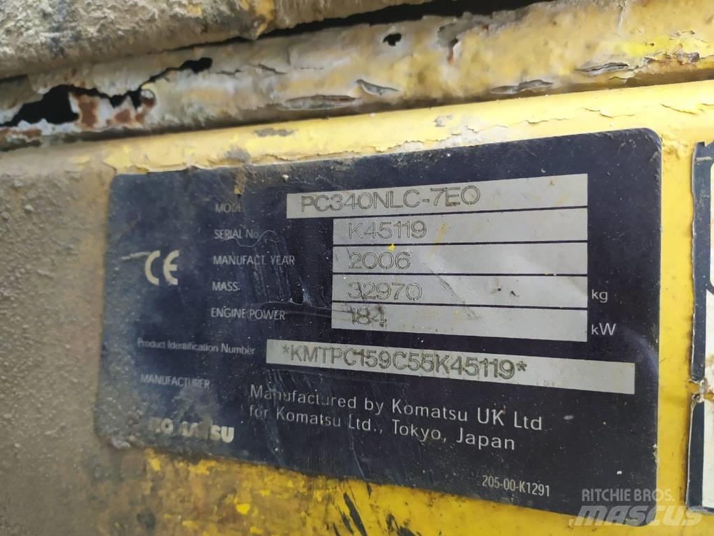 Komatsu PC340NLC-7EO Υδραυλικά