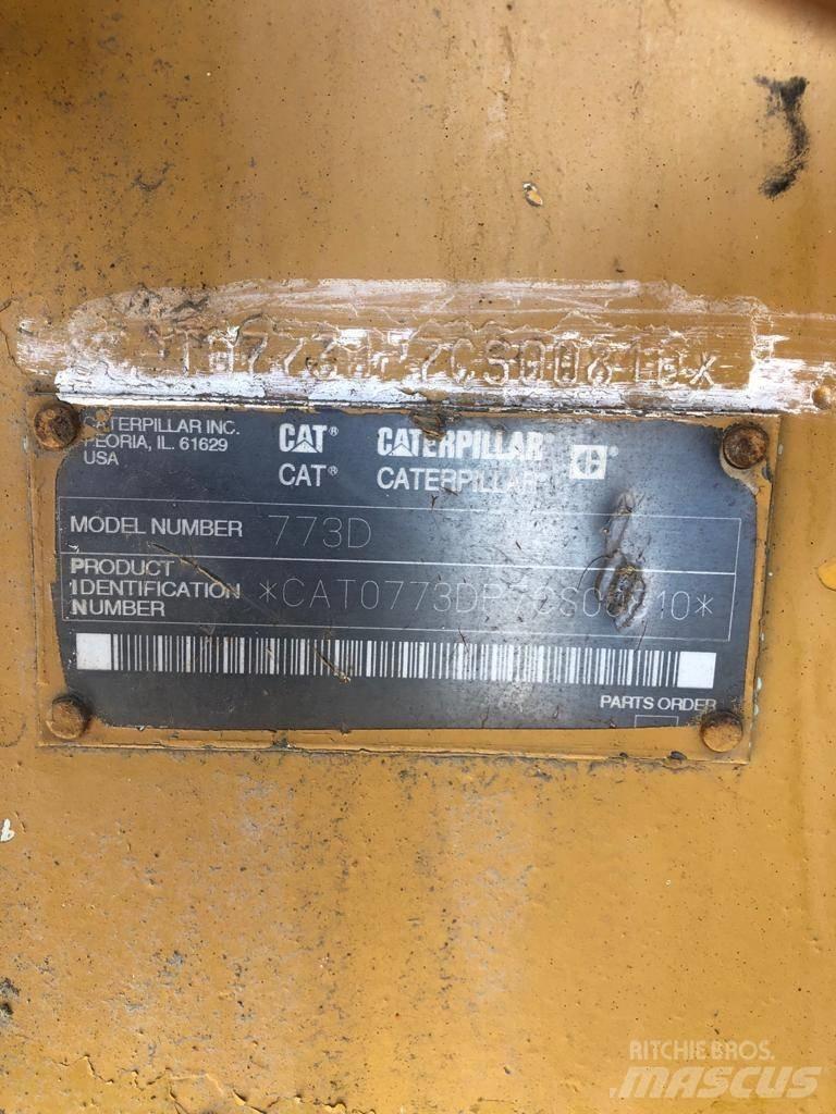 CAT 773 D Άκαμπτα Dumper με ανατρεπόμενο κάδο