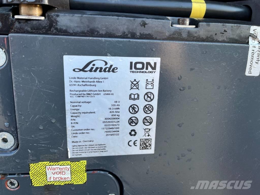 Linde E 16 P Li-ION Ηλεκτρικά περονοφόρα ανυψωτικά κλαρκ