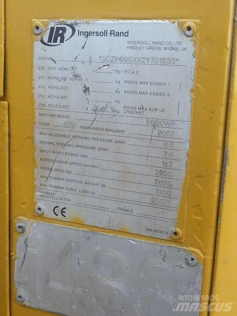 Ingersoll Rand P 600 Συμπιεστές