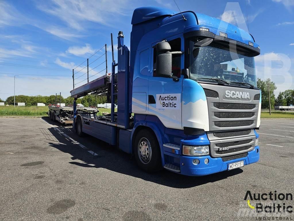 Scania R 450 Νταλίκες μεταφοράς οχημάτων