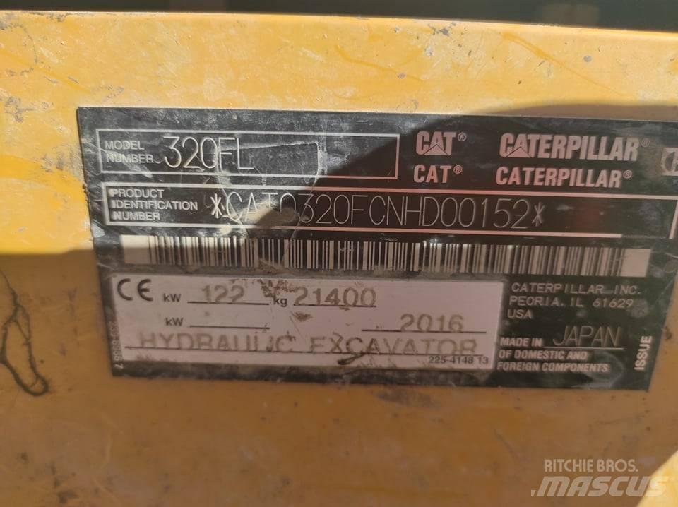 CAT 320 FL 3D Εκσκαφείς με ερπύστριες