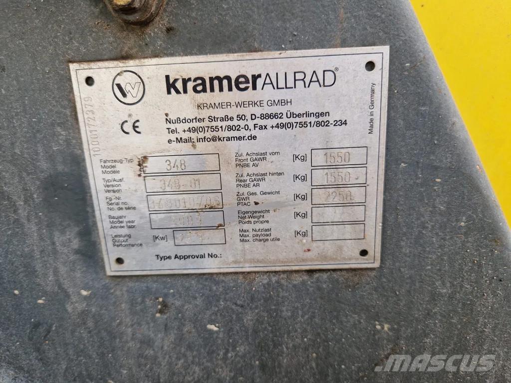 Kramer 350 Φορτωτές με λάστιχα (Τροχοφόροι)