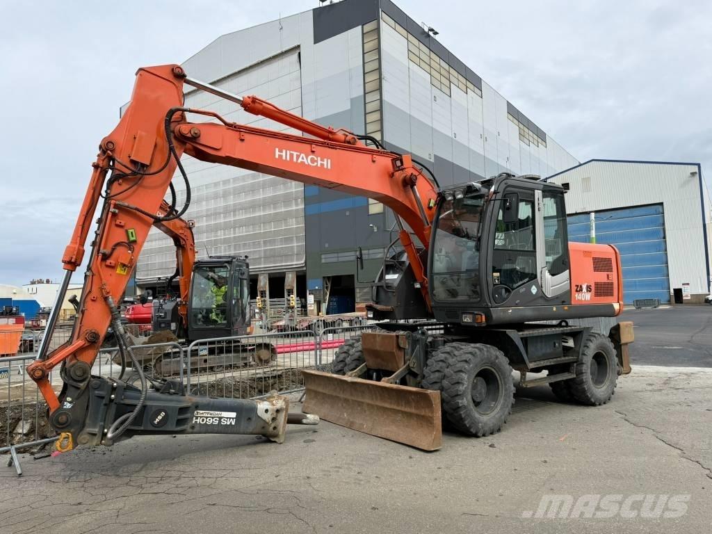 Hitachi ZX 140 W-3 Εκσκαφείς με τροχούς - λάστιχα