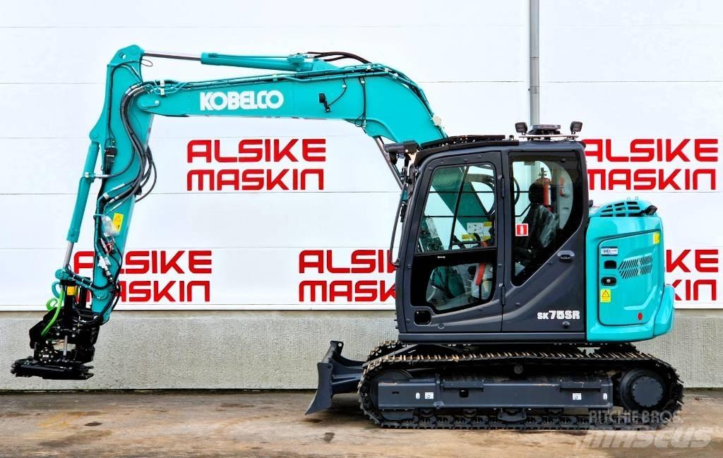 Kobelco SK75 SR-7 Εκσκαφείς με ερπύστριες