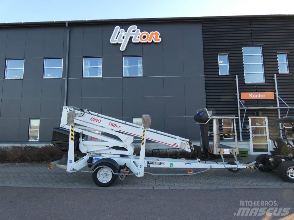 Dino 180 XT  Skylift Εναέριες πλατφόρμες τοποθετημένες σε ρυμούλκα