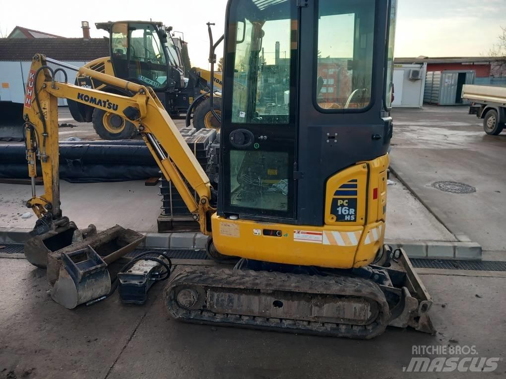 Komatsu PC 16 R-3HS Εκσκαφάκι (διαβολάκι) < 7t
