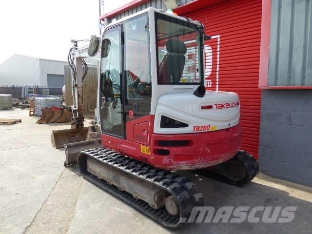 Takeuchi TB 260 Εκσκαφάκι (διαβολάκι) < 7t