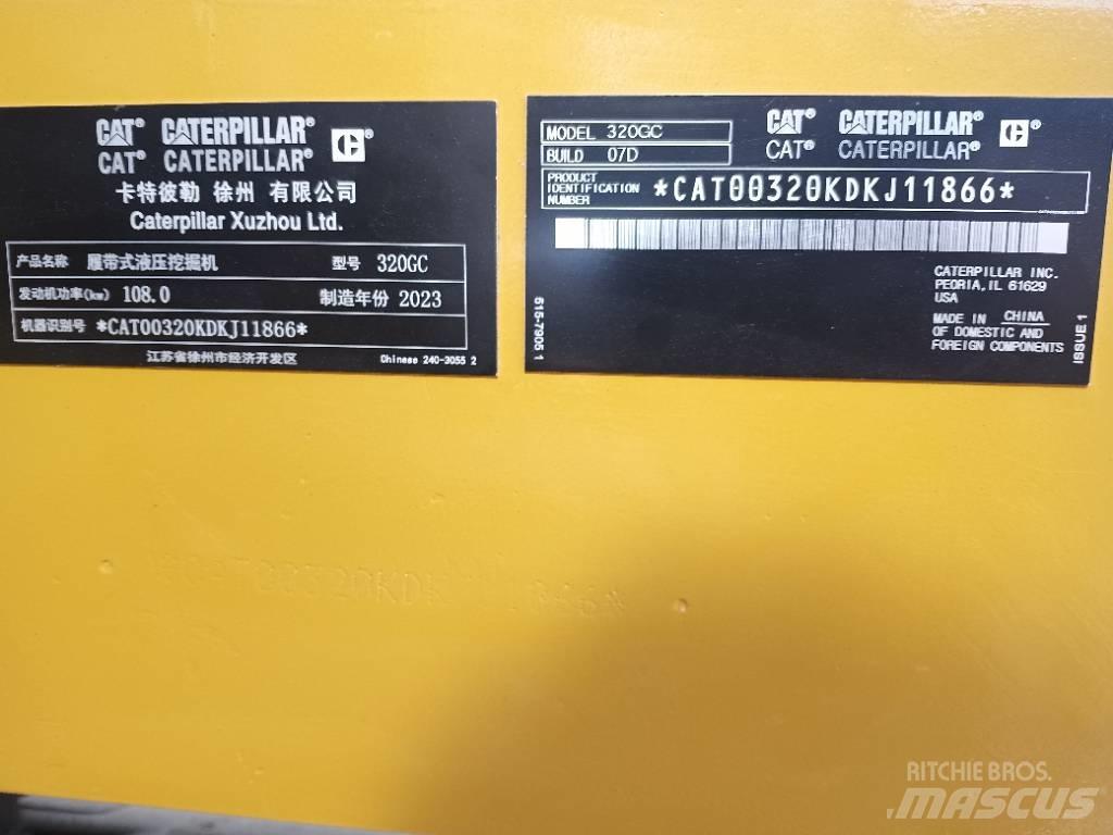 CAT 320 GC Εκσκαφείς με ερπύστριες