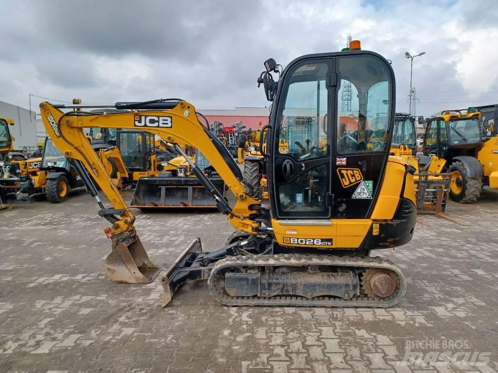 JCB 8026 CTS Εκσκαφάκι (διαβολάκι) < 7t