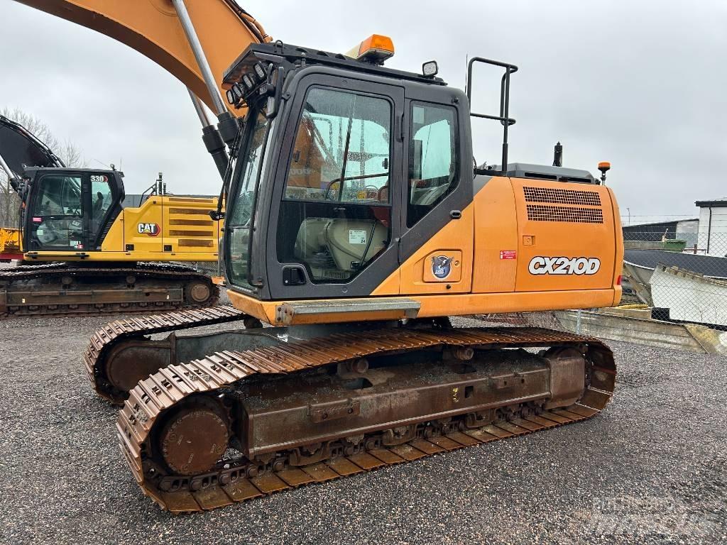CASE CX 210 D Εκσκαφείς με ερπύστριες