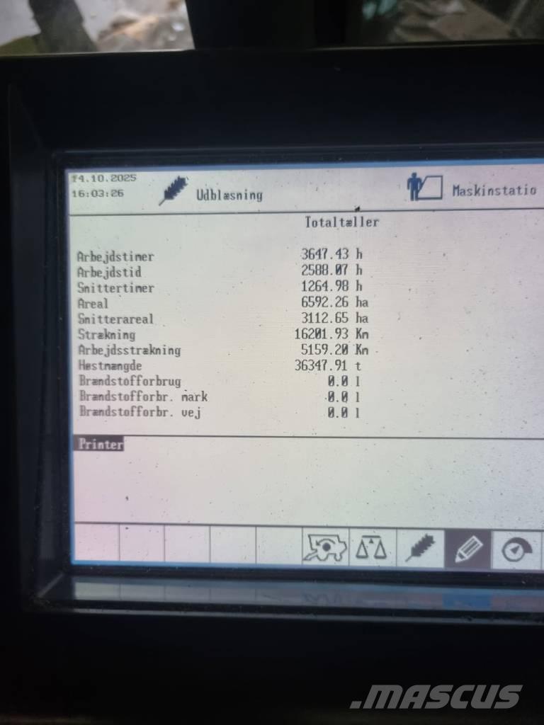 CLAAS Lexion 560 Θεριζοαλωνιστικές μηχανές