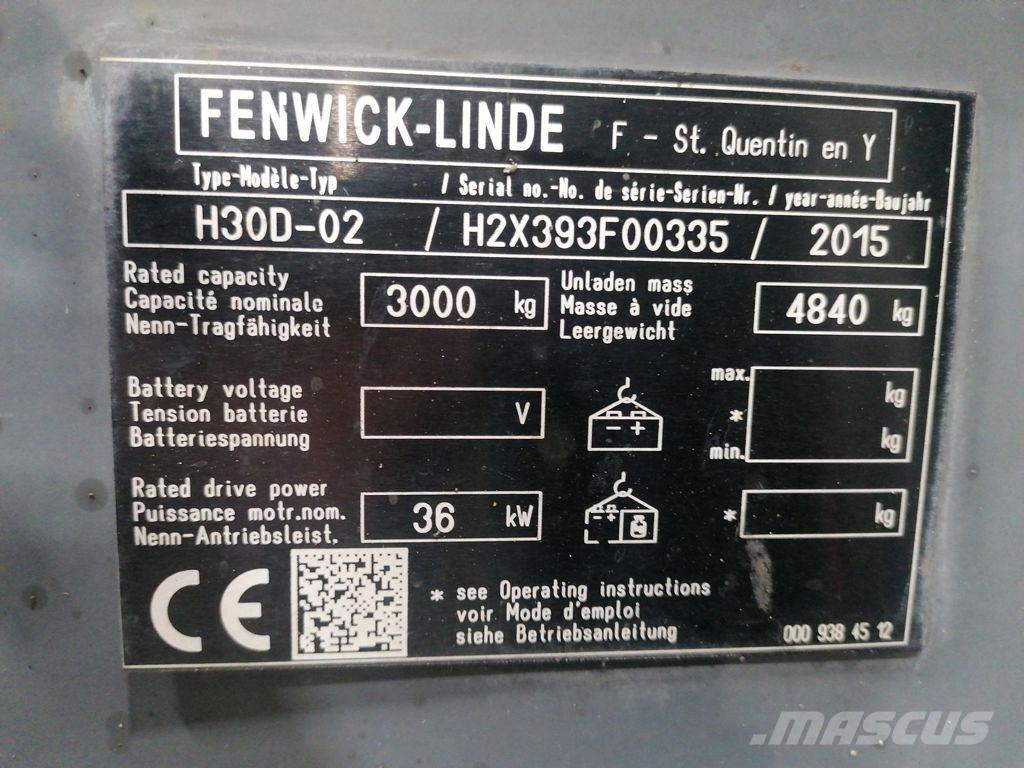 Linde H30D-02 Πετρελαιοκίνητα Κλαρκ