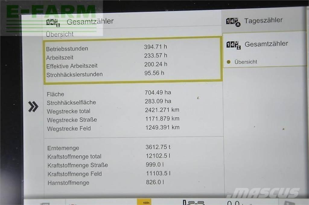 CLAAS trion 730 Θεριζοαλωνιστικές μηχανές