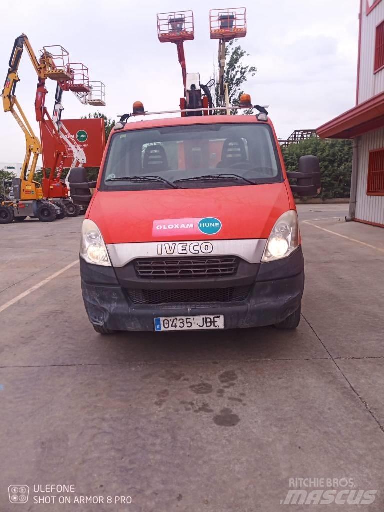 Multitel 160 Alu DS Εναέριες πλατφόρμες τοποθετημένες σε φορτηγό