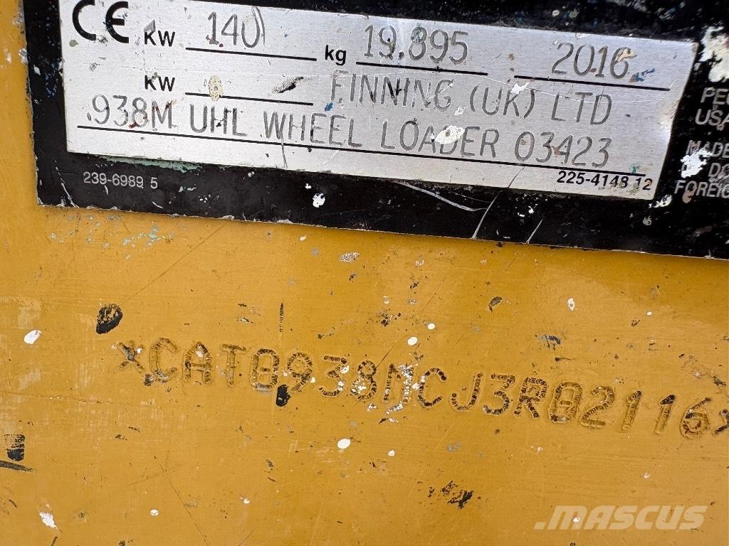 CAT 938 M Φορτωτές με λάστιχα (Τροχοφόροι)