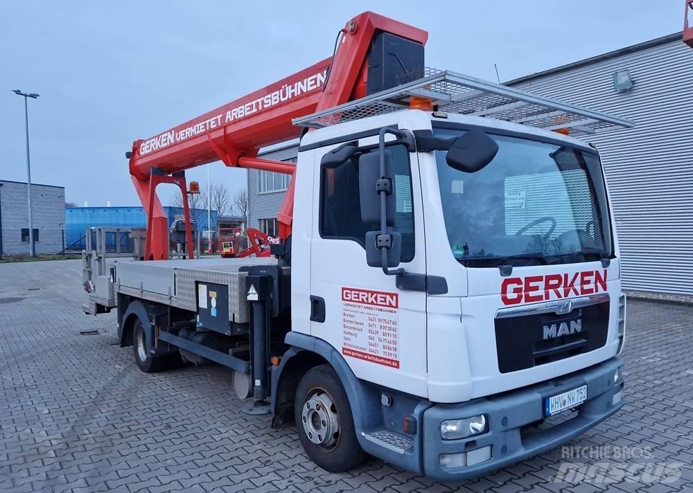 Ruthmann T330 Εναέριες πλατφόρμες τοποθετημένες σε φορτηγό