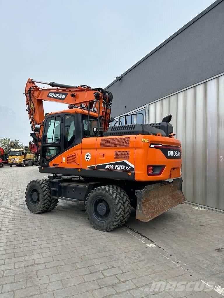 Doosan DX 190 W-7 Εκσκαφείς με τροχούς - λάστιχα